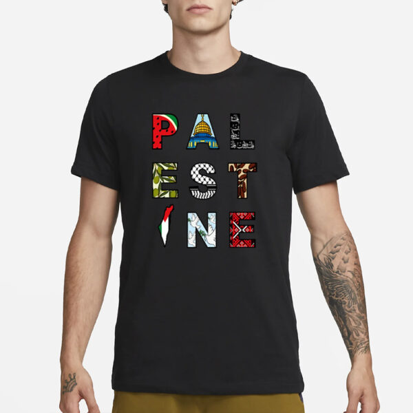 Fahad Ali Windows To Palestine T-Shirt4