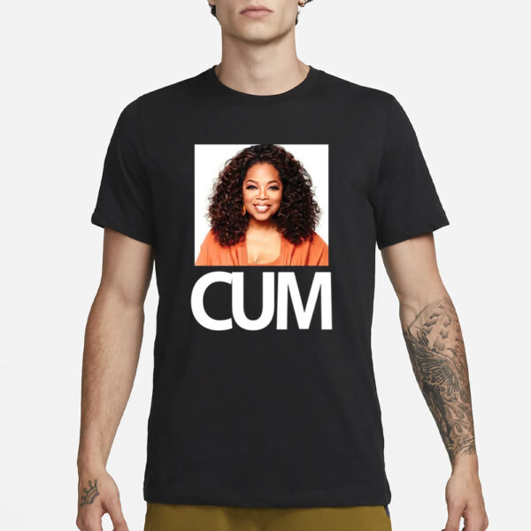 Hauntedstarbucks Oprah Winfrey Cum T-Shirt1