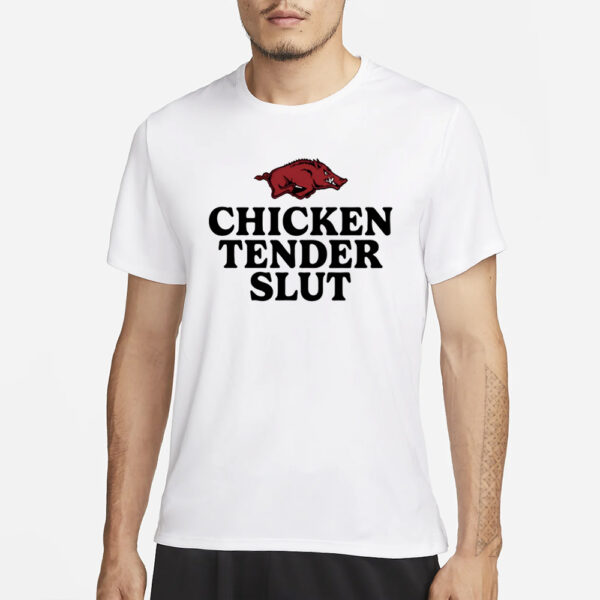 Hfizzle Arkansas Razorbacks Chicken Tenders Slut T-Shirt3