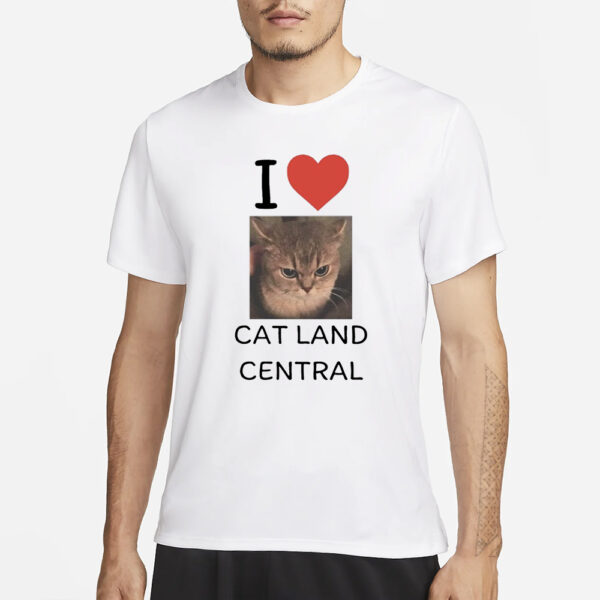 I Love Cat Land Central T-Shirt1