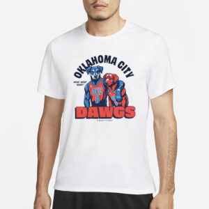 Jalen Williams Oklahoma City Dawgs Woof T-Shirt3