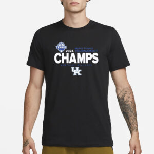 Kentucky Wildcats 2024 Sec Men’s Tennis Champions Locker Room T-Shirt3