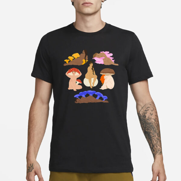 MUSHROOM LADIES T-SHIRT1