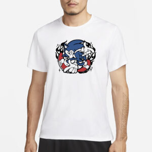 Mamono World Sonic Tattoo T-Shirt1