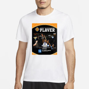 Most Outstanding Player Al Amir Dawes Seton Hall NIT Logo T-Shirt3