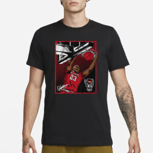 NC STATE BASKETBALL MO DIARRA SIGNATURE SLAM T-SHIRT1