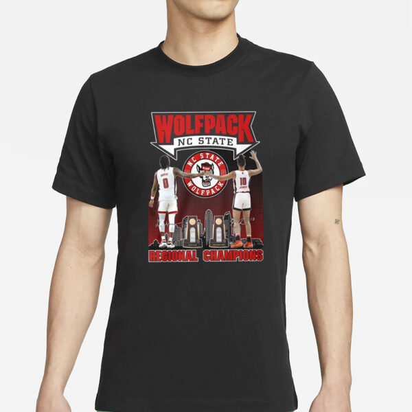 Nc State Horne And James Regional Champions T-Shirt