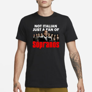 Not Italian Just A Fan Of The Sopranos T-Shirt3