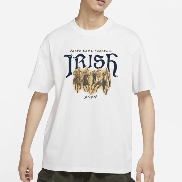 Notre Dame Football Irish The Tradition Continues 2024 T-Shirt2