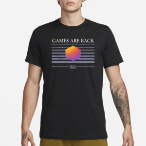 Outsidexbox Games Are Back Ox T-Shirt1