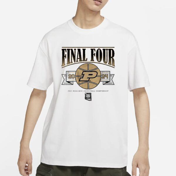 PURDUE MEN'S BASKETBALL 2024 FINAL FOUR T-SHIRT