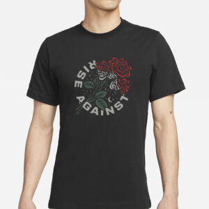 Rise Against Skull Bouquet T-Shirts