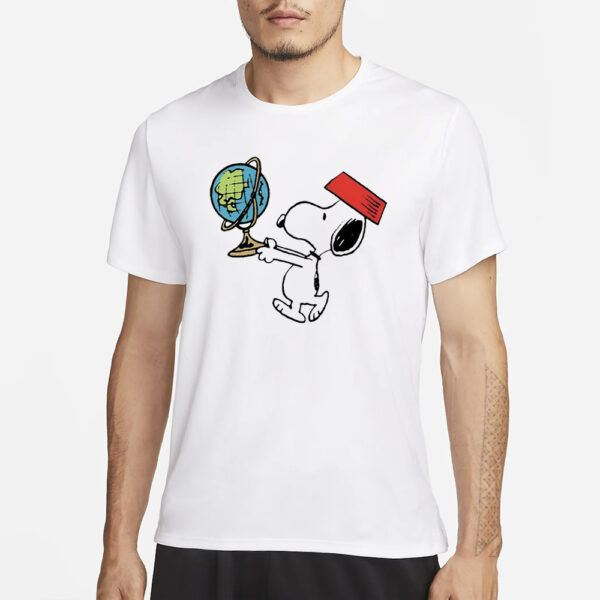 Snoopy Take Care Of The Planet Earth Day T-Shirt3