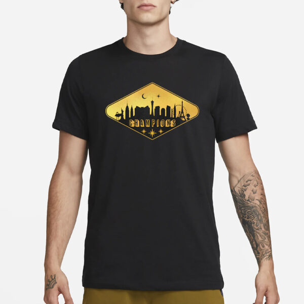 Spittin' Chiclets VEGAS SKYLINE CHAMPIONS T-SHIRT3