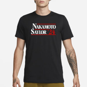 The Bitcoin Therapist Nakamoto Saylor' 24 T-Shirt1