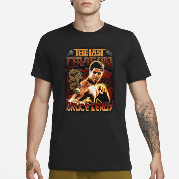 The Last Dragon Bruce Leroy Master Of The Glow T-Shirt3