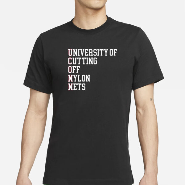 University Of Cutting Off Nylon Nets T-Shirts