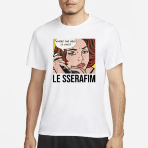 1-800-Hot-N-Fun Where The Heck Is Saki Le Sserafim T-Shirt1