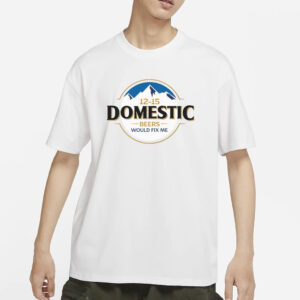 12-15 Domestic Beers Would Fix Me T-Shirts