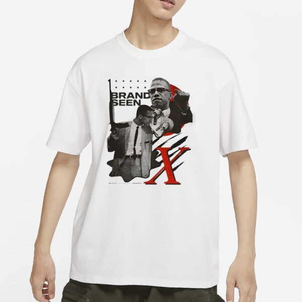 Anthony Edwards See Malcolm X By Any Means T-Shirt
