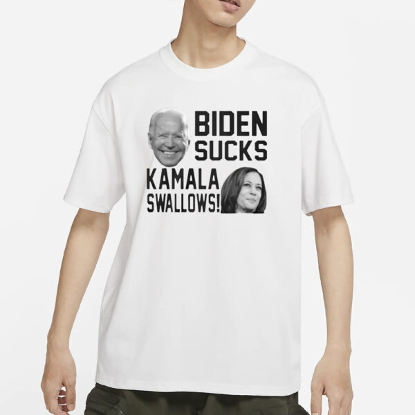 Biden Sucks Kamala Swallows T-Shirt