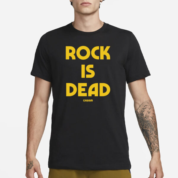 Creem Rock Is Dead T-Shirt1
