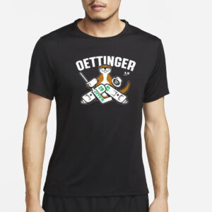 Dallas Jake Oettinger Otter T-Shirt5