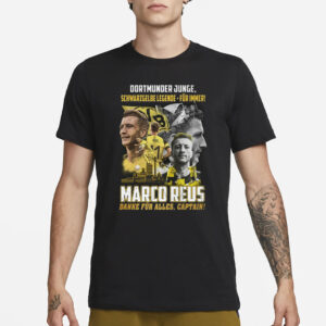 Dortmunder Junge Schwarz Gelbe Legende – Fur Immer Marco Reus Danke Fur Alles, Captain T-Shirt1