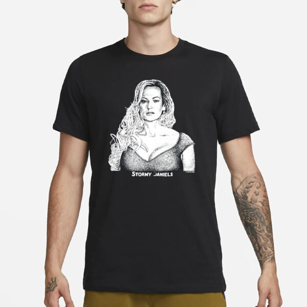 Emily Ratajkowski Wearing Stormy Daniels T-Shirt3