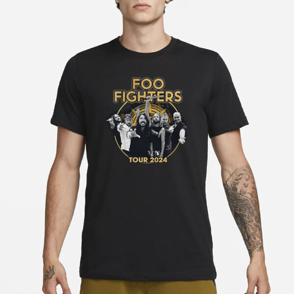 Foo Fighters Tour 2024 With Special Guests T-Shirt1