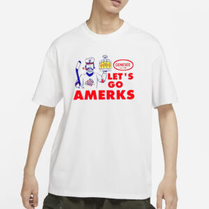Genesee Beer Let’s Go Amerks T-Shirts