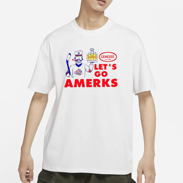 Genesee Beer Let’s Go Amerks T-Shirts
