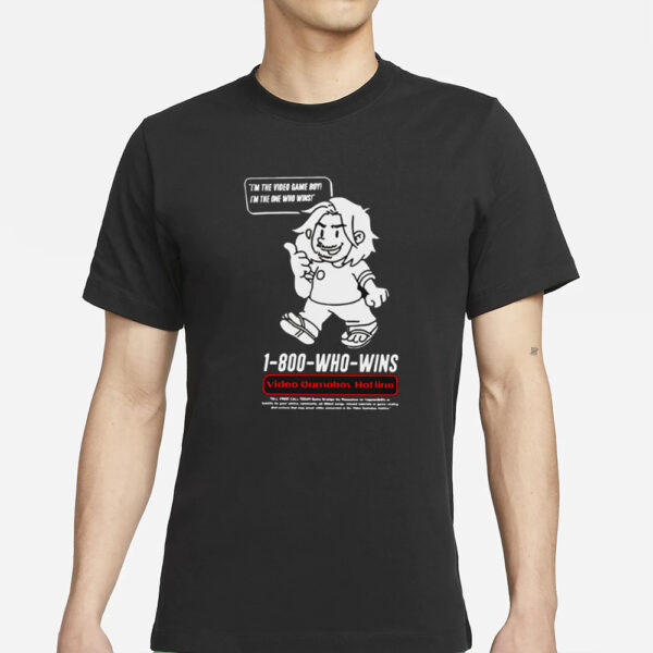 I’m The Video Game Boy I’m The One Who Wins Game Grumps Videogame Boy Hotline T-Shirts