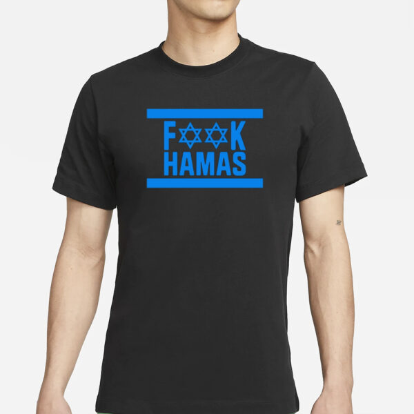 Jon Liedtke Wearing Israel Fuck Hamas T-Shirts