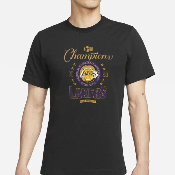 Lakers National Basketball Association Champions 2020 T-Shirts