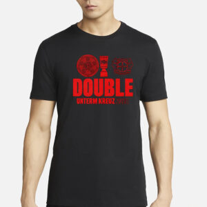 Leverkusen Double Unterm Kreuz 2024 T-Shirt