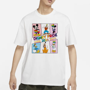 Lillytino Awesome Disney Pride 2024 Mickey And Friends T-Shirts