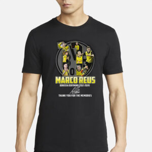 Marco Reus Borussia Dortmund 2012-2024 Thank You For The Memories T-Shirt3