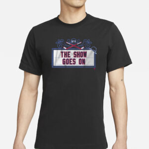 NEW YORK HOCKEY THE SHOW GOES ON T-SHIRTS