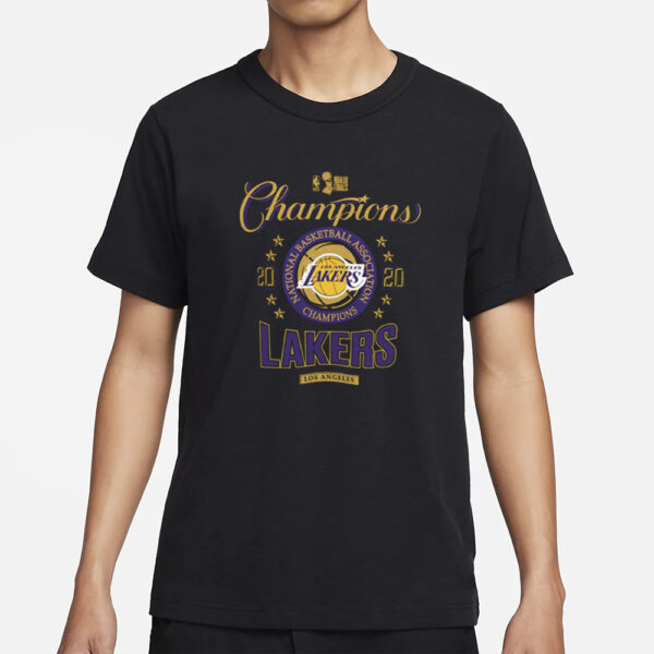 National Basketball Association Champions 2020 Lakers T-Shirt2