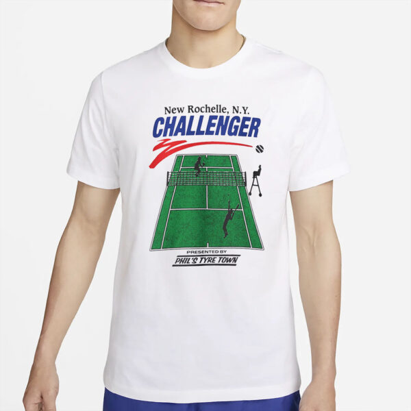 New Rochelle, N.Y. Challenger Crewneck T-Shirt4