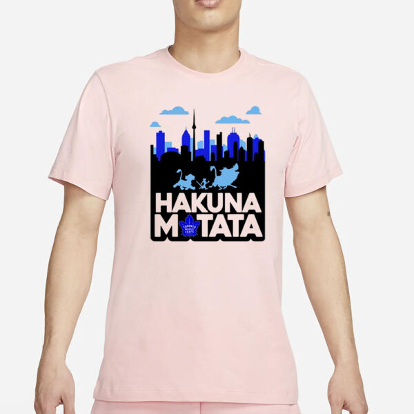Ryan Reaves Wearing Hakuna Matata Toronto T-Shirt6