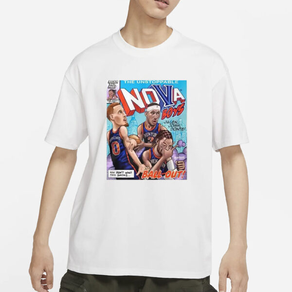 Sam Moril The Unstoppable Nova Boys Jalen Josh Donte Ball Out T-Shirt