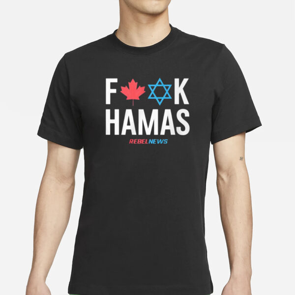 Scarlett Grace Fuck Hamas Rebelnews T-Shirts