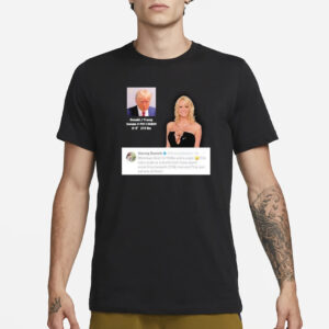 Stormy Daniels Trump Mugshot Donald J Trump Inmate P01135809 T-Shirt1