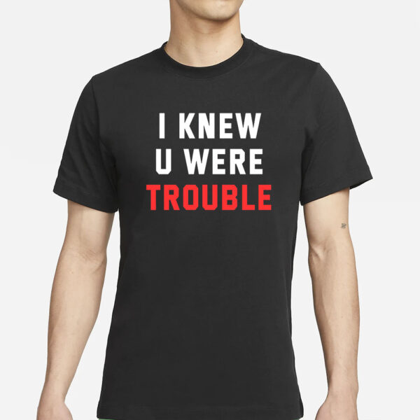 Taylor Swift I Knew U Were Trouble The Eras Tour Paris T-Shirt