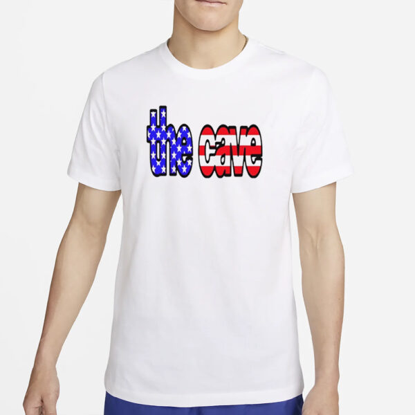 The Cave Usa Flag T-Shirt2