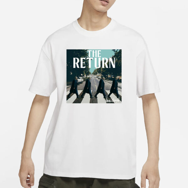 Trump President Album Cover The Return T-Shirts