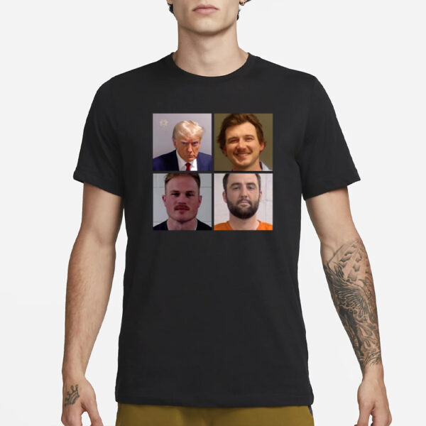 Trump Zach Bryan Morgan Wallen Scottie Scheffler T-Shirt3