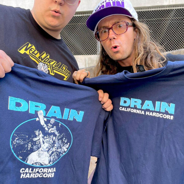 Who The Fuck In Drain Drain California Hardcore T-Shirt 2024